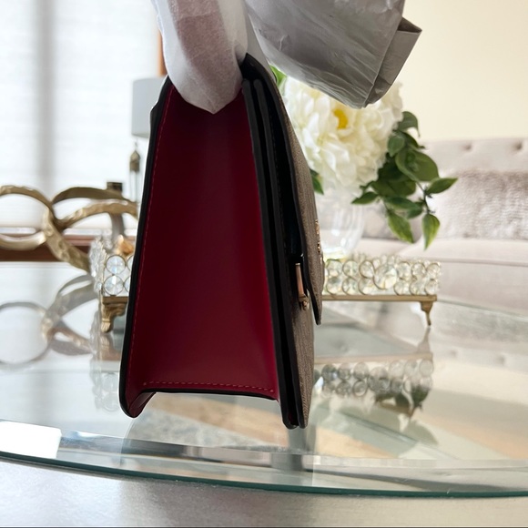 Coach Brynn Flap Crossbody In Signature Canvas Bag - Picture 9 of 12